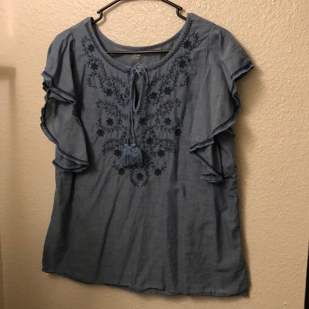 🌺🌺 St. Johns Bay Blue Medium Top 🌺🌺